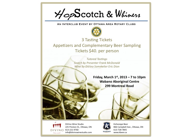 RCOS Scotch and Wine Tasting