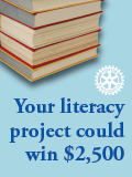 Win $2,500 Your literacy project could pay off big